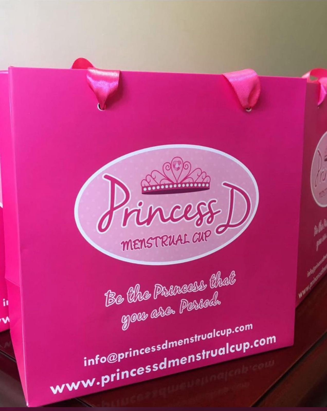 Princess D menstrual cup product bag